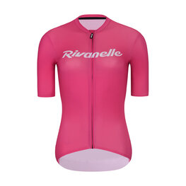 RIVANELLE Cycling short sleeve jersey - DRAW UP - pink