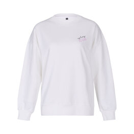 RIVANELLE hoodie - LETS GO GIRL - white/multicolour