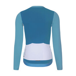 RIVANELLE Cycling winter long sleeve jersey - SPECIAL - blue