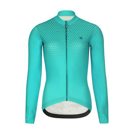 RIVANELLE Cycling winter long sleeve jersey - STARLIGHT WINTER  - turquoise
