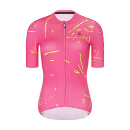 RIVANELLE Cycling short sleeve jersey - PASSION - pink/yellow