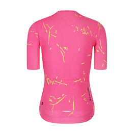 RIVANELLE Cycling short sleeve jersey - PASSION - pink/yellow