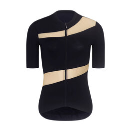 RIVANELLE Cycling short sleeve jersey - GLAMOR - black/beige