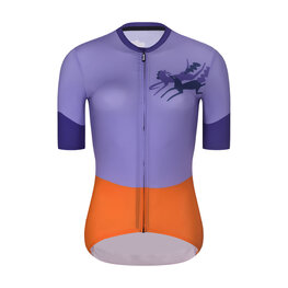 RIVANELLE Cycling short sleeve jersey - STALLION - blue/brown
