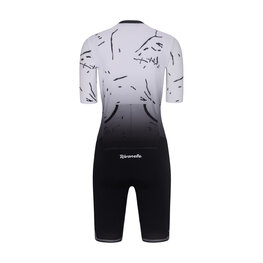 RIVANELLE Cycling skinsuit - TEMPO - white/black