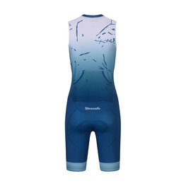 RIVANELLE Cycling skinsuit - SNIPP - white/turquoise