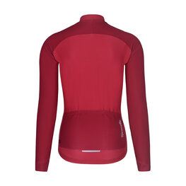 RIVANELLE Cycling winter long sleeve jersey - PERFORMANCE WINTER - bordeaux