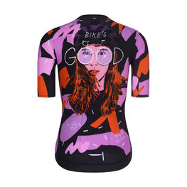 RIVANELLE Cycling short sleeve jersey - BIKE´S GOOD - multicolour/black