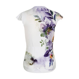RIVANELLE Cycling short sleeve jersey - MISS FLOWERY - white/multicolour