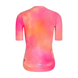 RIVANELLE Cycling short sleeve jersey - COSMA - orange/pink