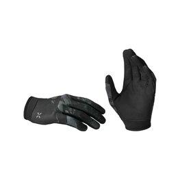 IXS Cycling long-finger gloves - FLOW 1.0 - black