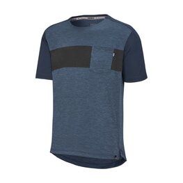 IXS Cycling short sleeve jersey - KIDS FLOW X - blue