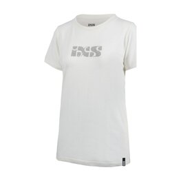 IXS Cycling short sleeve t-shirt - BRAND ORGANIC 2.0 W - white