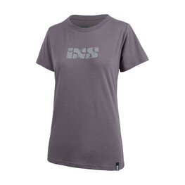 IXS Cycling short sleeve t-shirt - BRAND ORGANIC 2.0 W - grey