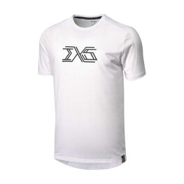IXS Cycling short sleeve t-shirt - FLOW 1.1 - white