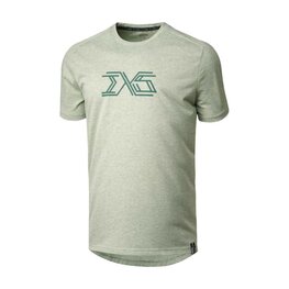 IXS Cycling short sleeve t-shirt - FLOW 1.1 - grey