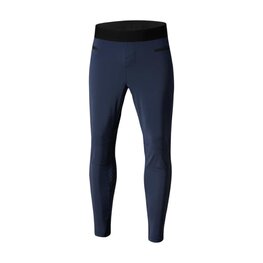 IXS Cycling long trousers withot bib - FLOW LITE 1.0 - blue