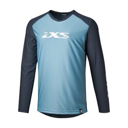 IXS Cycling summer long sleeve jersey - TRIGGER LITE 1.0 - blue
