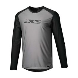 IXS Cycling summer long sleeve jersey - TRIGGER LITE 1.0 - grey