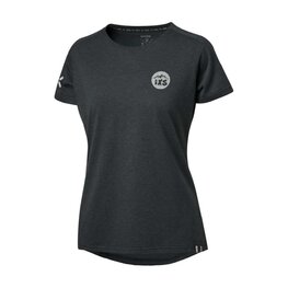 IXS Cycling short sleeve t-shirt - FLOW 1.2 W - black