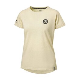 IXS Cycling short sleeve t-shirt - FLOW 1.2 W - yellow