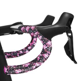 SUPACAZ handlebar tape - SUPER STICKY KUSH  - black/pink