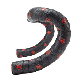 SUPACAZ handlebar tape - SUPER STICKY KUSH  - black/red