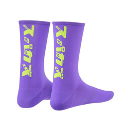 SUPACAZ Cyclingclassic socks - KATAKANA - purple