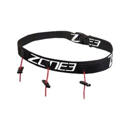 ZONE3 belt - KID'S RACE BELT  - black