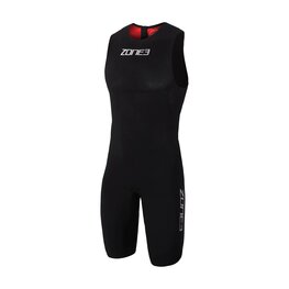 ZONE3 Cycling skinsuit - STEAMLINE - black/red