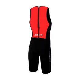 ZONE3 Cycling skinsuit - STEAMLINE - black/red