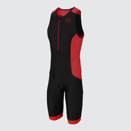 ZONE3 Cycling skinsuit - AQUAFLO PLUS  - black/red