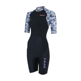 ZONE3 Cycling skinsuit - LAVA - black/blue