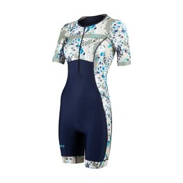 ZONE3 Cycling skinsuit - ACTIVATE+ - blue/white