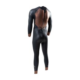 ZONE3 Cycling skinsuit - THERMAL AGILE - black/gold