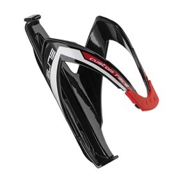 ELITE Cycling bottle cage - CUSTOM RACE - black/red