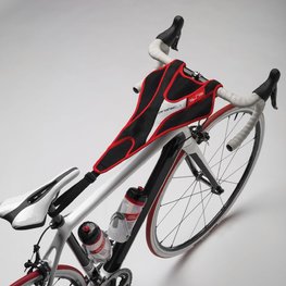 ELITE bike defender - PROTECT PLUS - black/red