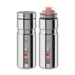 ELITE Cycling water bottle - DEBOYO RACE 500 - silver