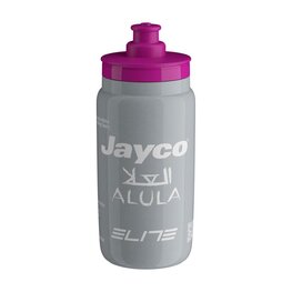 ELITE Cycling water bottle - FLY TEAM JAYCO ALULA 550 - grey/purple