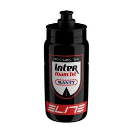 ELITE Cycling water bottle - FLY INTERMARCHE WANTY 550 - black