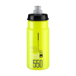 ELITE Cycling water bottle - JET 550 - yellow/black