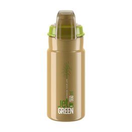 ELITE Cycling water bottle - JET GREEN PLUS 550 - brown