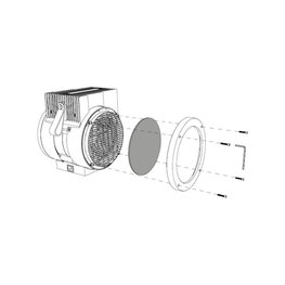 ELITE carbon filters - ARIA - black