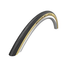 SCHWALBE tyre - LUGANO II 700x25C K-GUARD 50EPI - black/beige