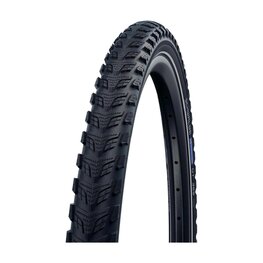 SCHWALBE tyre - MARATHON 365 20x1.50 (40-406) TWIN SKIN GREEN GUARD - black