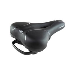 LONGUS saddle - COMUT-E VENT - black