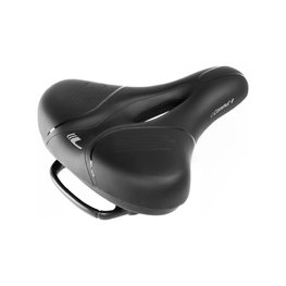 LONGUS saddle - COMUT-E VENT - black