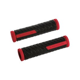 LONGUS grips - GRID - black/red