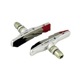 LONGUS brake rubbers - DUO - silver