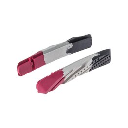 LONGUS brake rubbers - DUO - grey/red